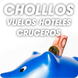 Chollos - Buscador con los viajes más baratos que hayan. cruceros hoteles vuelos