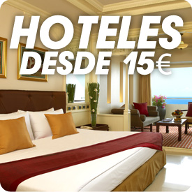 Hoteles - Ofertas de estancias desde 15€
